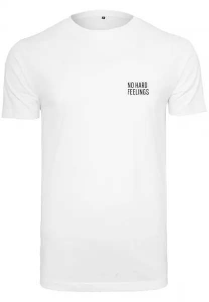 White T-shirt No Hard Feelings