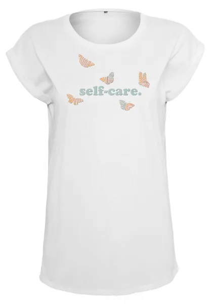Women's self-service T-shirt white
