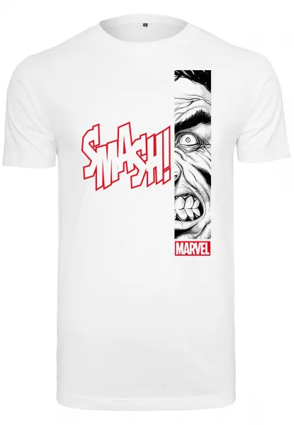 White T-shirt Angry Hulk