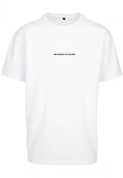 My Dream in Colors Oversize Tee white