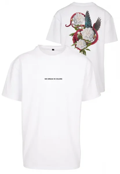 My Dream in Colors Oversize Tee white
