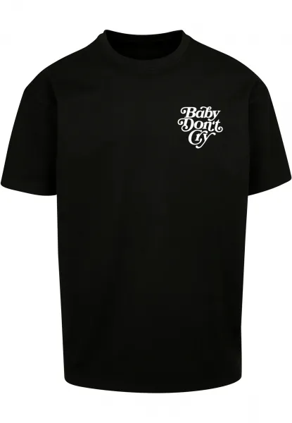 Men's T-shirt Baby Don't Cry Oversize black