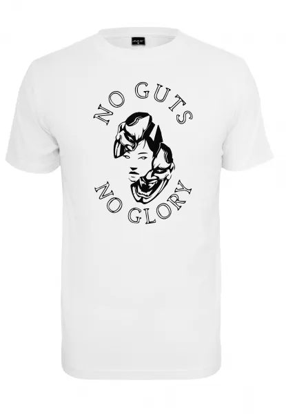 White No Guts No Glory Tee T-shirt