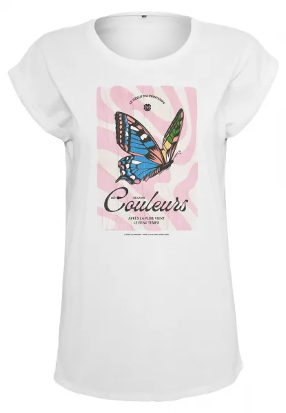 Women's T-shirt Couleurs white