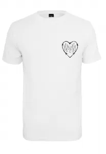 White Burning Hearts T-Shirt