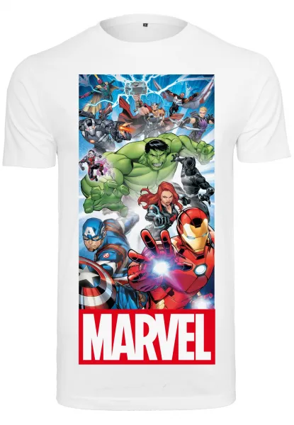 White Avengers Allstars Team T-shirt