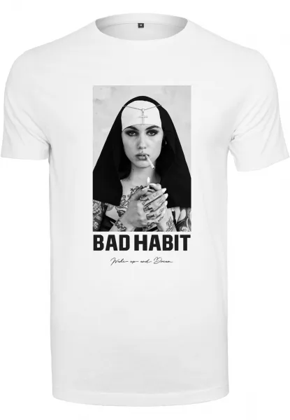 White Bad Habit T-Shirt