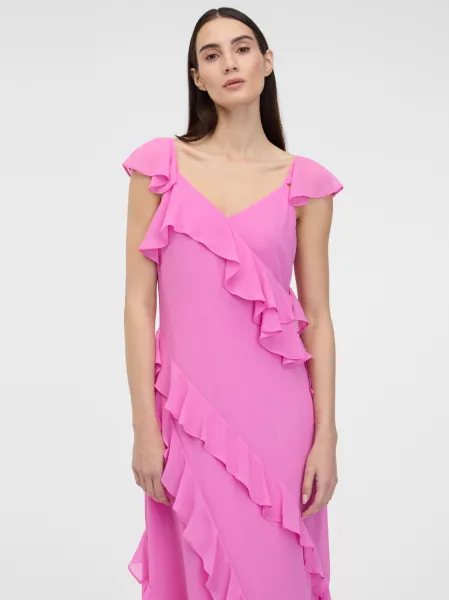 Orsay Pink Women's Maxi Dress - Ladies