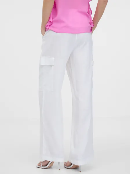 Orsay White Women's Wide Trousers - Women's