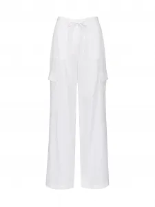 Orsay White Women's Wide Trousers - Women's