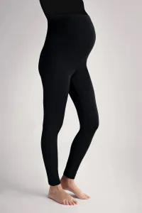 86606 Dewberry Thermal Warm Flexible Winter Pregnant Tights-BLACK