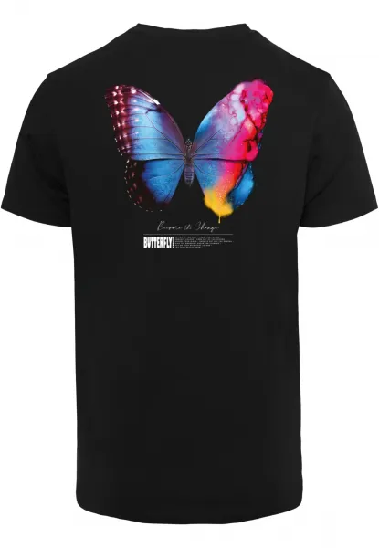 Men's T-shirt Become the Change Butterfly 2.0 black
