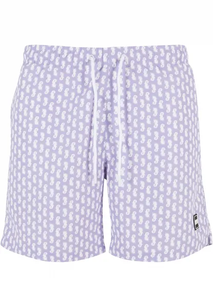 Men's Pattern lilac swimwear with pattern