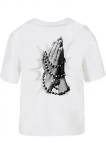 Women's T-shirt Praying Hands white