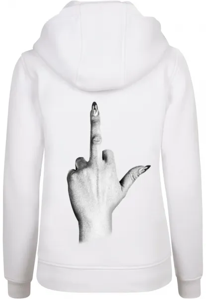 Women's sweatshirt I Don't Give A Hoody white