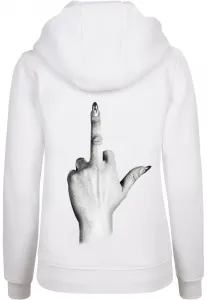 Women's sweatshirt I Don't Give A Hoody white