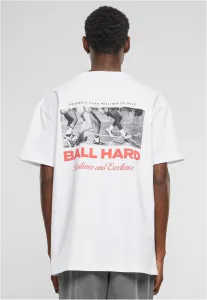 Men's T-shirt Ball Hard Heavy Oversize white