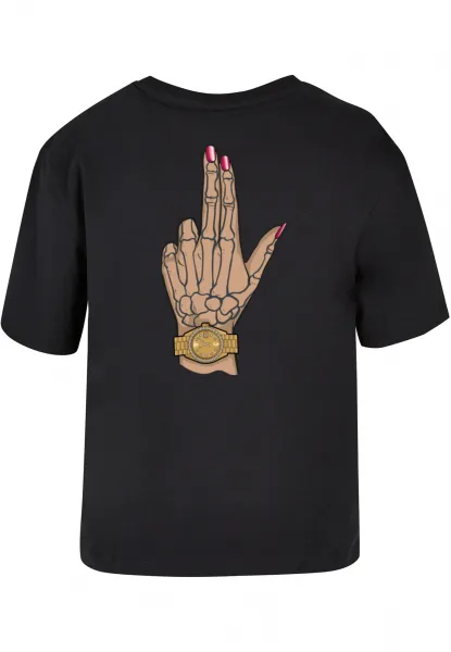 Women's T-shirt BadGirl Bang black
