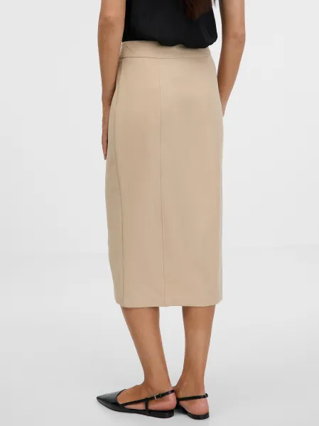 Orsay Light Brown Women's Skirt - Women's