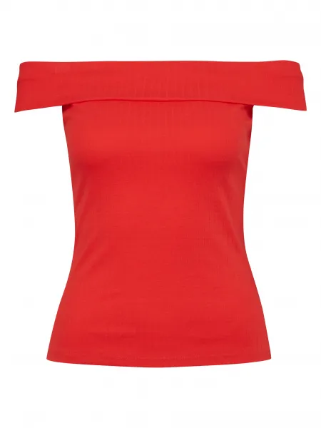Orsay Red Women's Short Sleeve T-Shirt - Women's