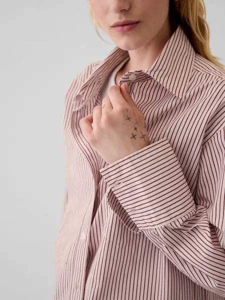 GAP Poplin Oversize Shirt Big Shirt - Ladies