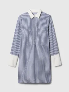 GAP Striped Shirt Mini Dress - Ladies