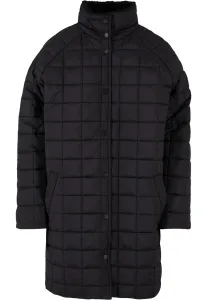 Women's quilted coat black