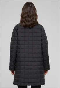 Women's quilted coat black