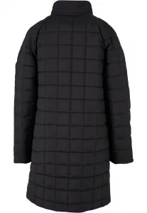 Women's quilted coat black