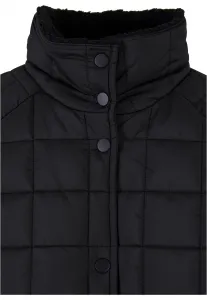 Women's quilted coat black