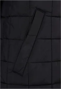 Women's quilted coat black