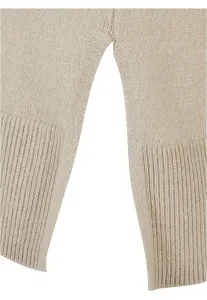 Women's knitted sweater made of eco-viscose with wet sand