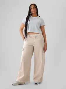 GAP Pants with Pockets Baggy Khaki Cargo - Ladies