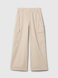 GAP Pants with Pockets Baggy Khaki Cargo - Ladies