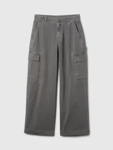 GAP Trousers with pockets Baggy Khaki Cargo - Women's