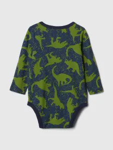 GAP Baby Cotton Bodysuit with Logo - Boys