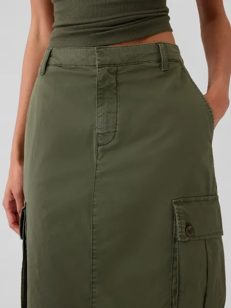 GAP Midi skirt with pockets Utility Cargo - Women's