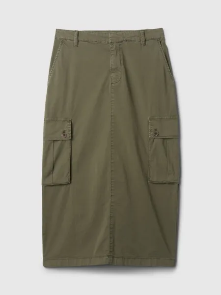 GAP Midi skirt with pockets Utility Cargo - Women's