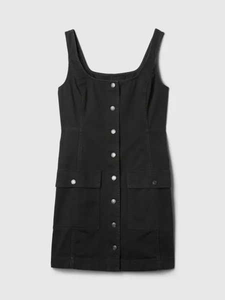 GAP Denim Mini Dress Utility - Ladies