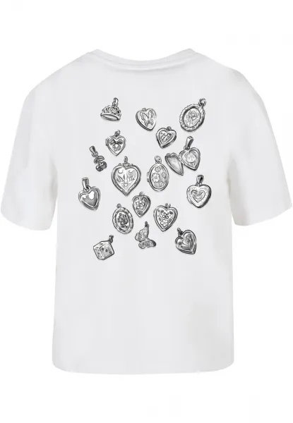 Women's T-shirt Lock It white