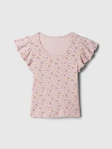 GAP Floral Ribbed T-Shirt - Girls