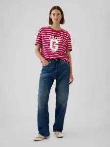 GAP Oversize Striped Athletic T-Shirt - Ladies