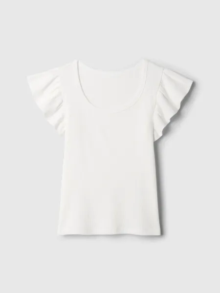GAP Ribbed T-Shirt - Girls
