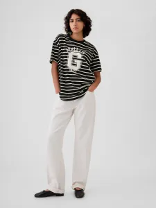 GAP Oversize Striped Athletic T-Shirt - Ladies