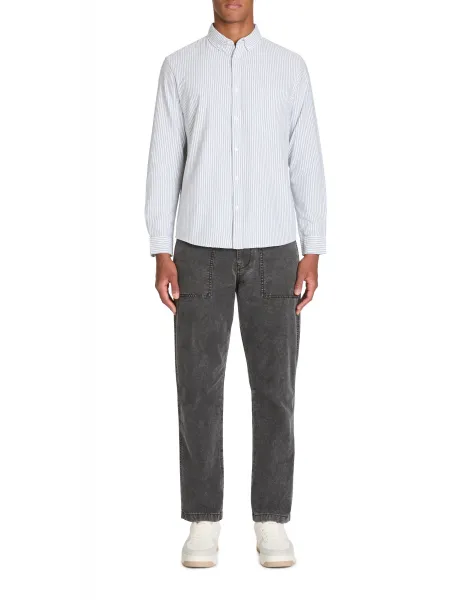 Celio Long Sleeve Shirt Caoxfordy - Mens
