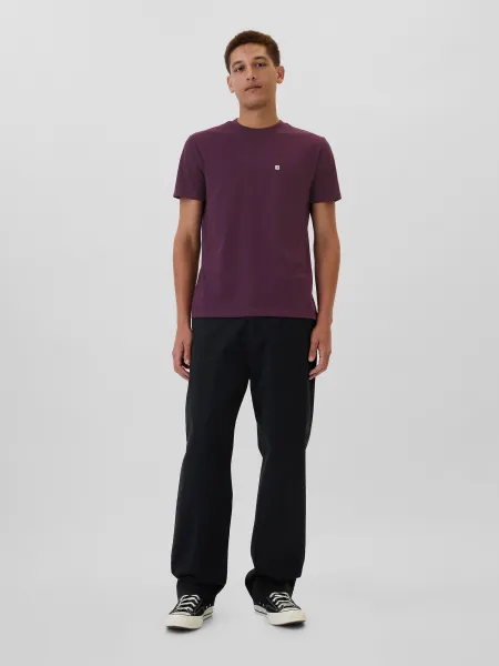 GAP INTL - F SS Pánske tričko, vínová, veľkosť