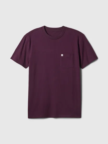 GAP INTL - F SS Pánske tričko, vínová, veľkosť