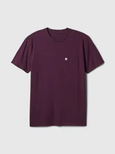 GAP INTL - F SS Pánske tričko, vínová, veľkosť