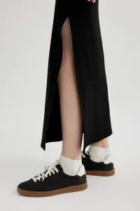 DEFACTO Corduroy Camisole Maxi Skirt