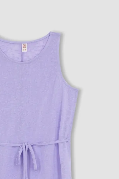 DEFACTO Fall In Love Mesh Look Beach Dress
